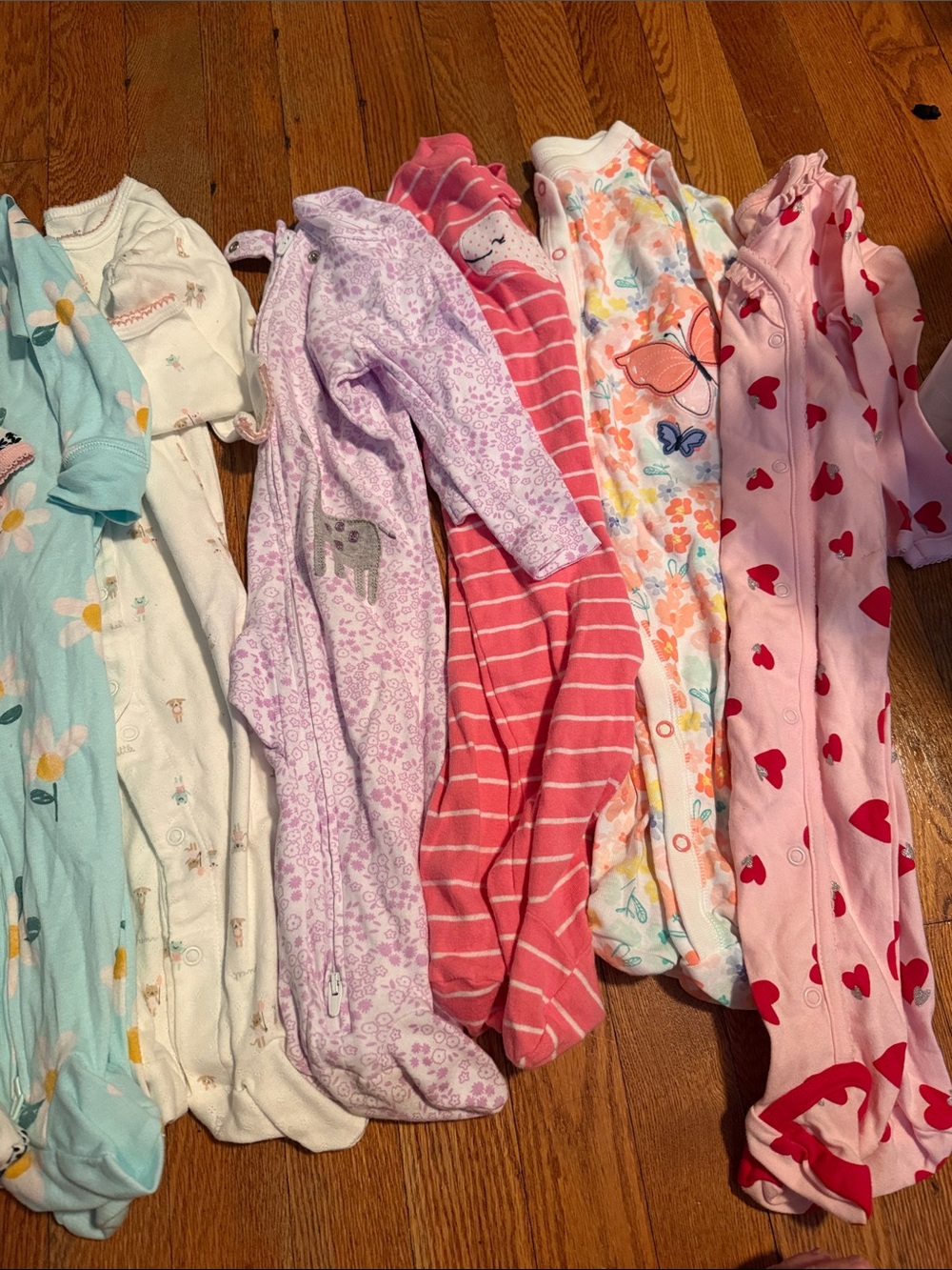 Baby girl sleepers